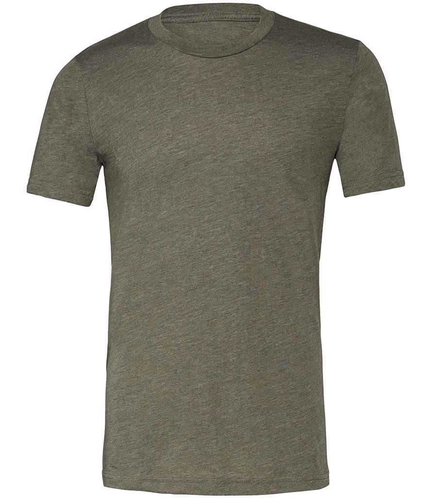Canvas Unisex Heather CVC T-Shirt - (3rd Colours) in Heather Military Green by Bella+Canvas — Custom branded clothing by Print Press, featuring premium embroidery produced in our specialist print lab in the UK.