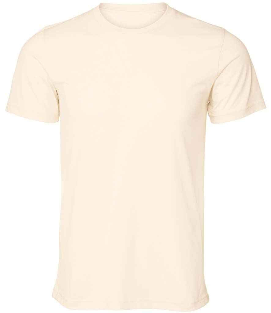 Canvas Unisex Heather CVC T-Shirt - (3rd Colours) in Heather Natural by Bella+Canvas — Custom branded clothing by Print Press, featuring premium embroidery produced in our specialist print lab in the UK.