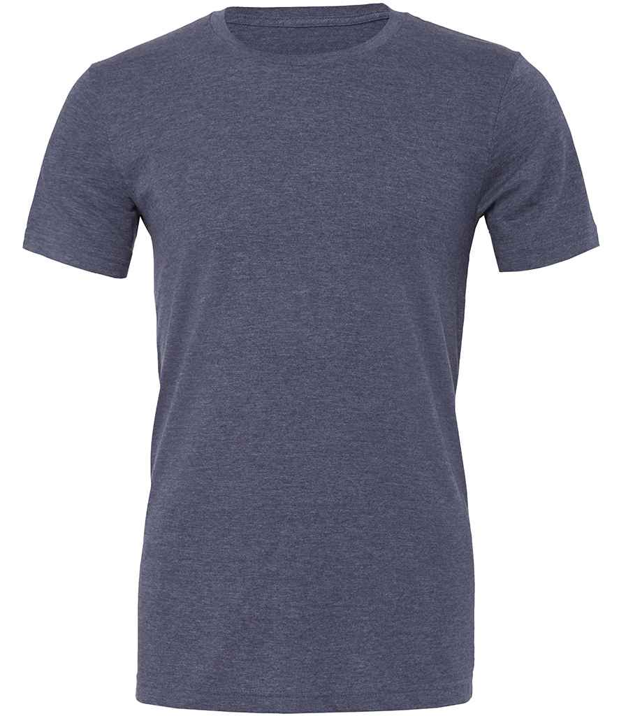 Canvas Unisex Heather CVC T-Shirt - (3rd Colours) in Heather Navy by Bella+Canvas — Custom branded clothing by Print Press, featuring premium embroidery produced in our specialist print lab in the UK.