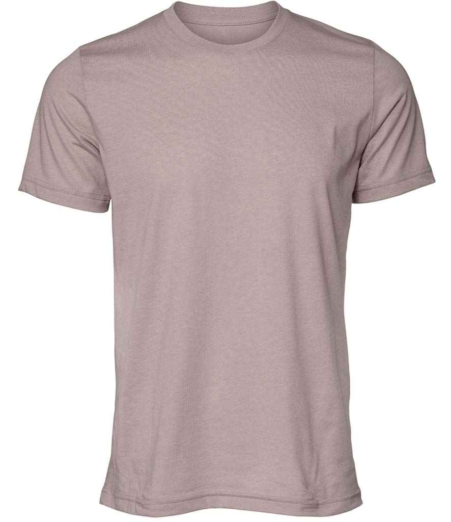 Canvas Unisex Heather CVC T-Shirt - (2nd Colours) in Heather Pink Gravel by Bella+Canvas — Custom branded clothing by Print Press, featuring premium embroidery produced in our specialist print lab in the UK.