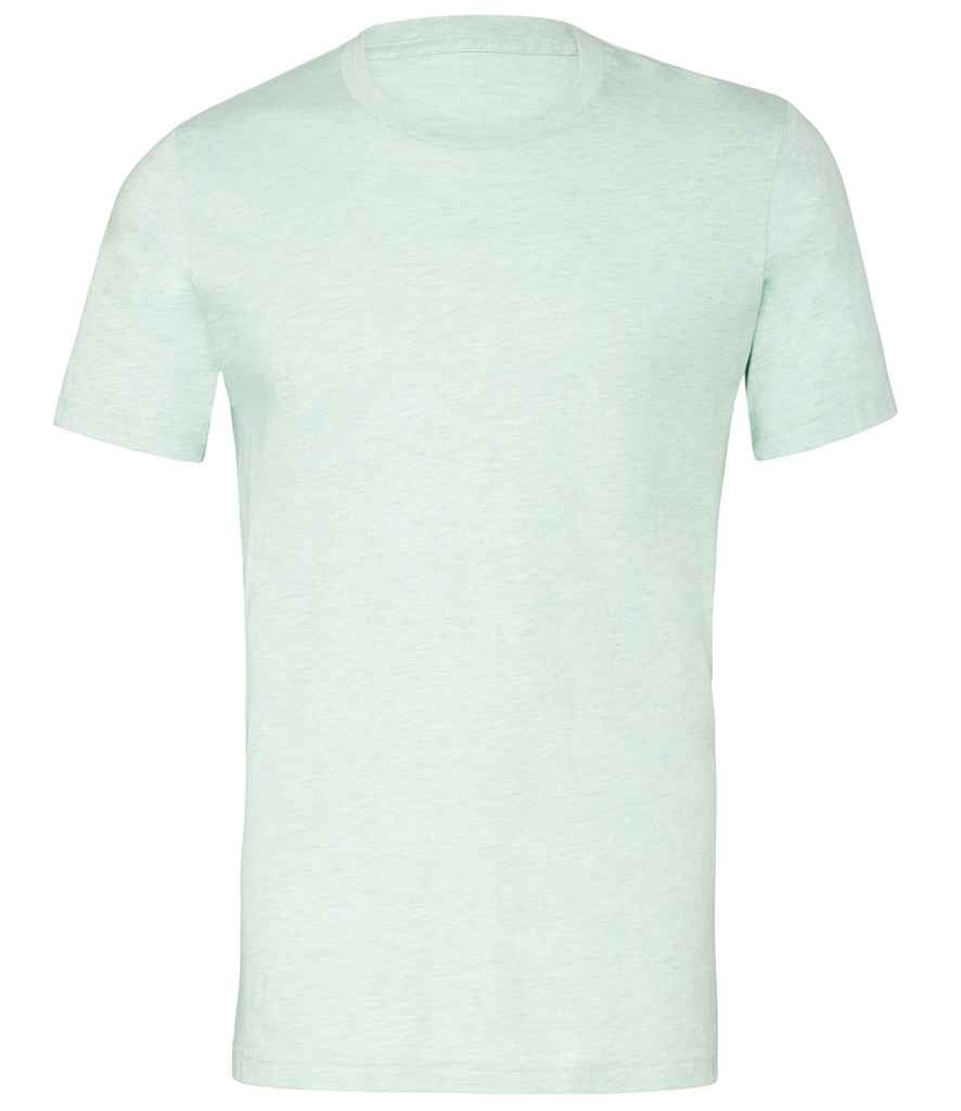 Canvas Unisex Heather CVC T-Shirt - (2nd Colours) in Heather Prism Mint by Bella+Canvas — Custom branded clothing by Print Press, featuring premium embroidery produced in our specialist print lab in the UK.