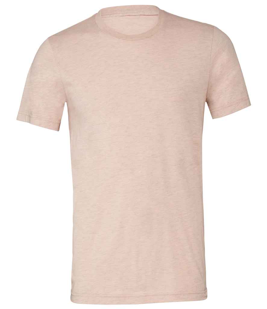 Canvas Unisex Heather CVC T-Shirt - (2nd Colours) in Heather Prism Peach by Bella+Canvas — Custom branded clothing by Print Press, featuring premium embroidery produced in our specialist print lab in the UK.