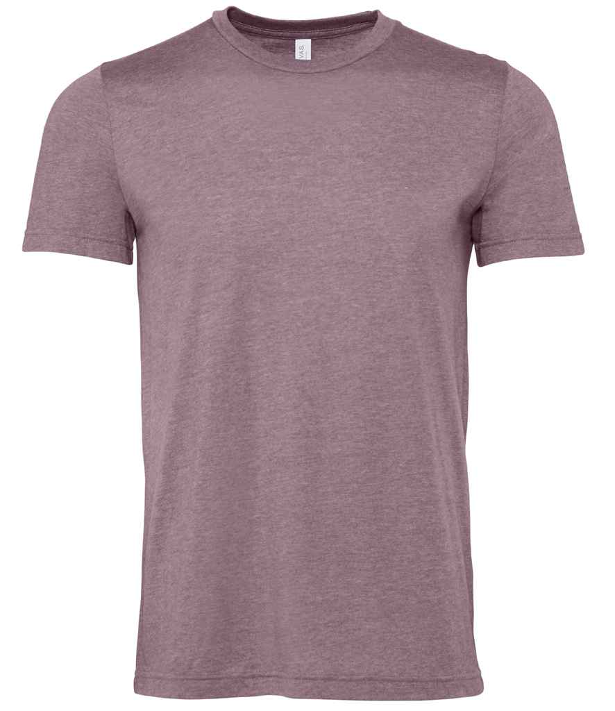 Canvas Unisex Heather CVC T-Shirt - (2nd Colours) in Heather Purple by Bella+Canvas — Custom branded clothing by Print Press, featuring premium embroidery produced in our specialist print lab in the UK.