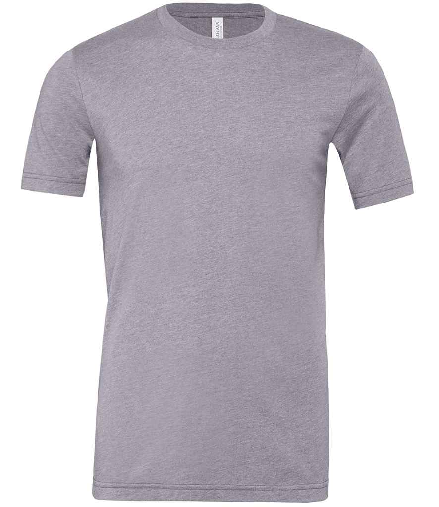 Canvas Unisex Heather CVC T-Shirt - (2nd Colours) in Heather Storm by Bella+Canvas — Custom branded clothing by Print Press, featuring premium embroidery produced in our specialist print lab in the UK.