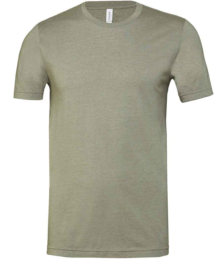 Canvas Unisex Heather CVC T-Shirt - (2nd Colours) in Heather Stone by Bella+Canvas — Custom branded clothing by Print Press, featuring premium embroidery produced in our specialist print lab in the UK.