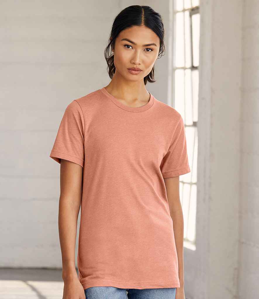 Canvas Unisex Heather CVC T-Shirt - (2nd Colours) in Heather Sunset by Bella+Canvas — Custom branded clothing by Print Press, featuring premium embroidery produced in our specialist print lab in the UK.