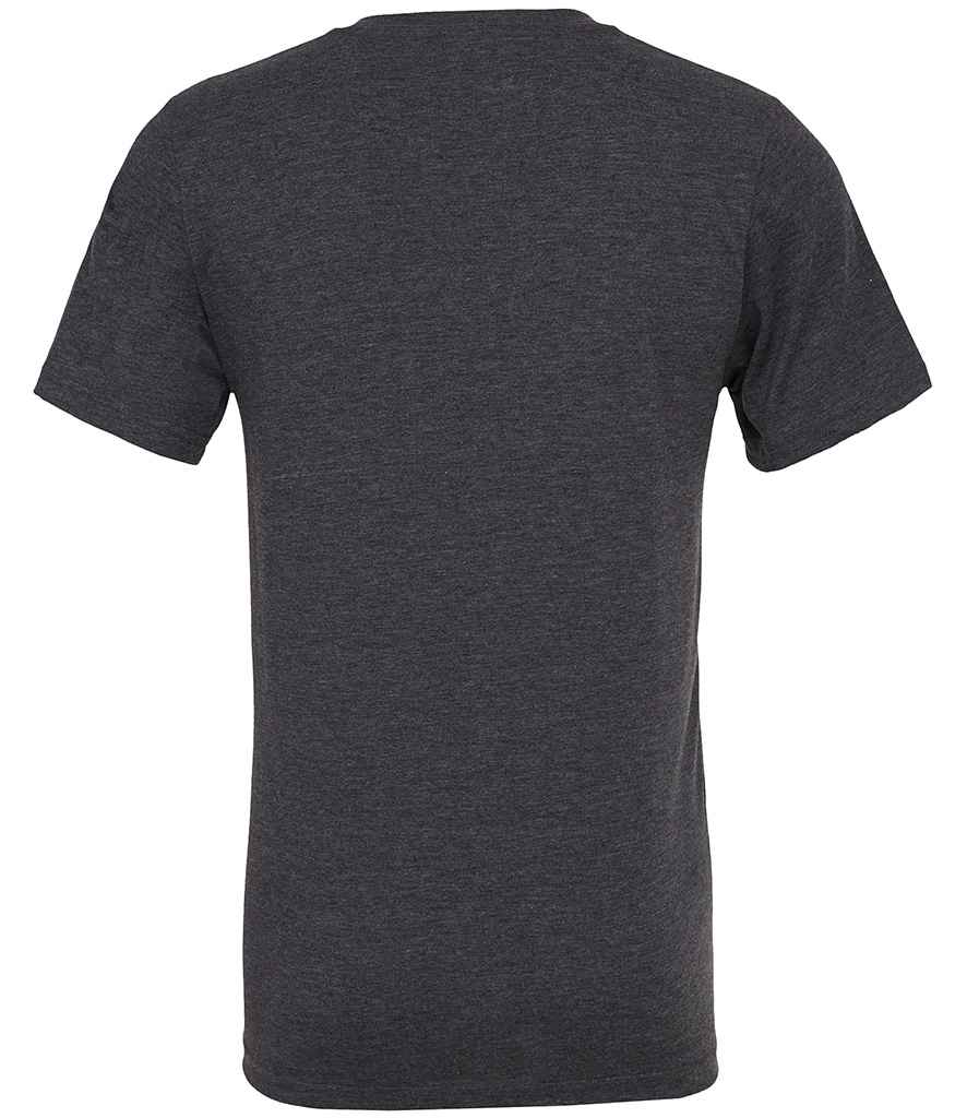 Canvas Unisex Heather CVC V Neck T-Shirt in by Bella+Canvas — Custom branded clothing by Print Press, featuring premium embroidery produced in our specialist print lab in the UK.