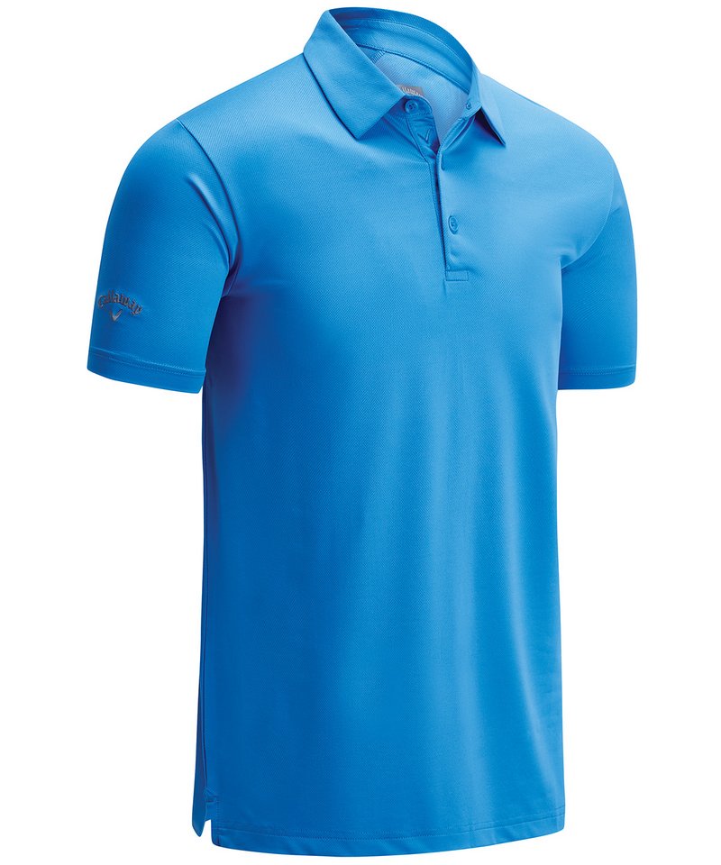 Swing Tech™ Solid Polo in Sky (Spring Break) by Callaway — Custom branded clothing by Print Press, featuring premium embroidery produced in our specialist print lab in the UK.