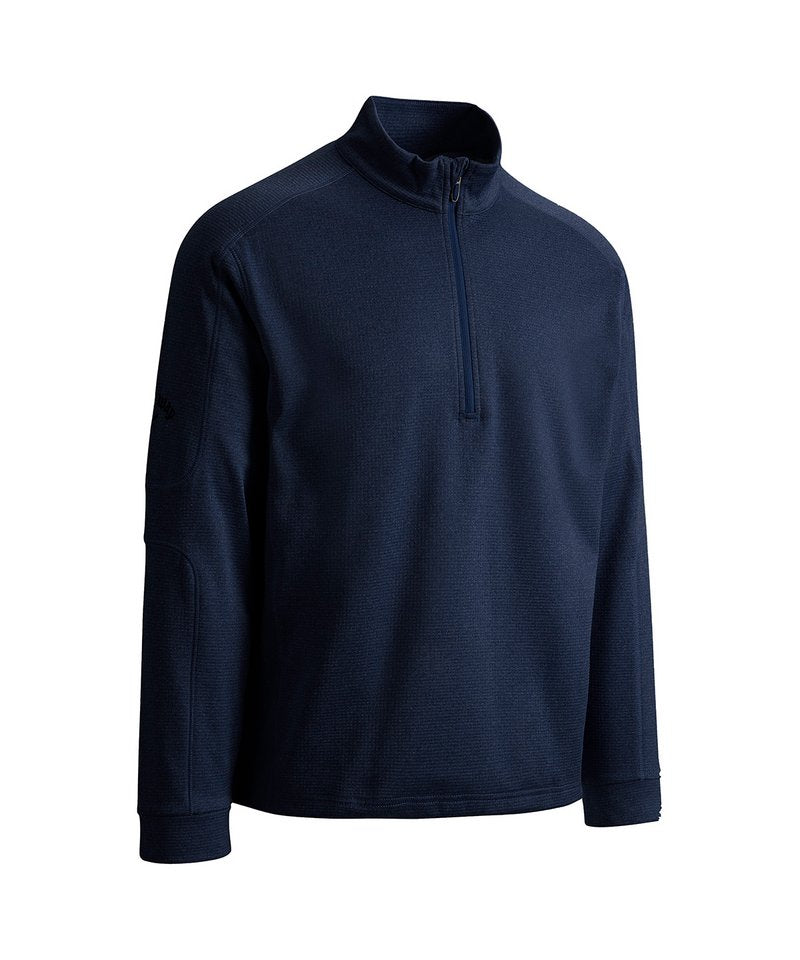 Waffle Knit Pullover in Peacoat by Callaway — Custom branded clothing by Print Press, featuring premium embroidery produced in our specialist print lab in the UK.