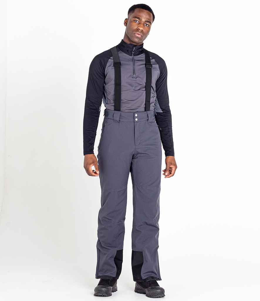 Dare 2b Standfast Wintersport Pants in Ebony Grey by Dare 2b — Custom branded clothing by Print Press, featuring premium embroidery produced in our specialist print lab in the UK.