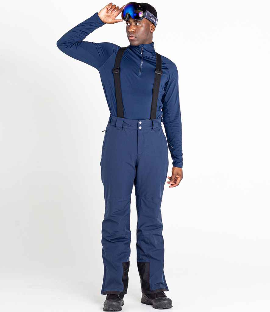 Dare 2b Standfast Wintersport Pants in Nightfall Navy by Dare 2b — Custom branded clothing by Print Press, featuring premium embroidery produced in our specialist print lab in the UK.