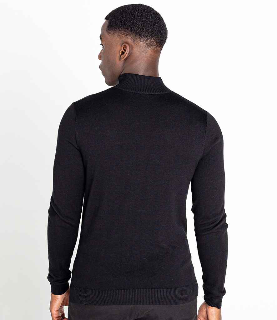 Dare 2b Unite US 1/4 Zip Knitted Sweater in by Dare 2b — Custom branded clothing by Print Press, featuring premium embroidery produced in our specialist print lab in the UK.