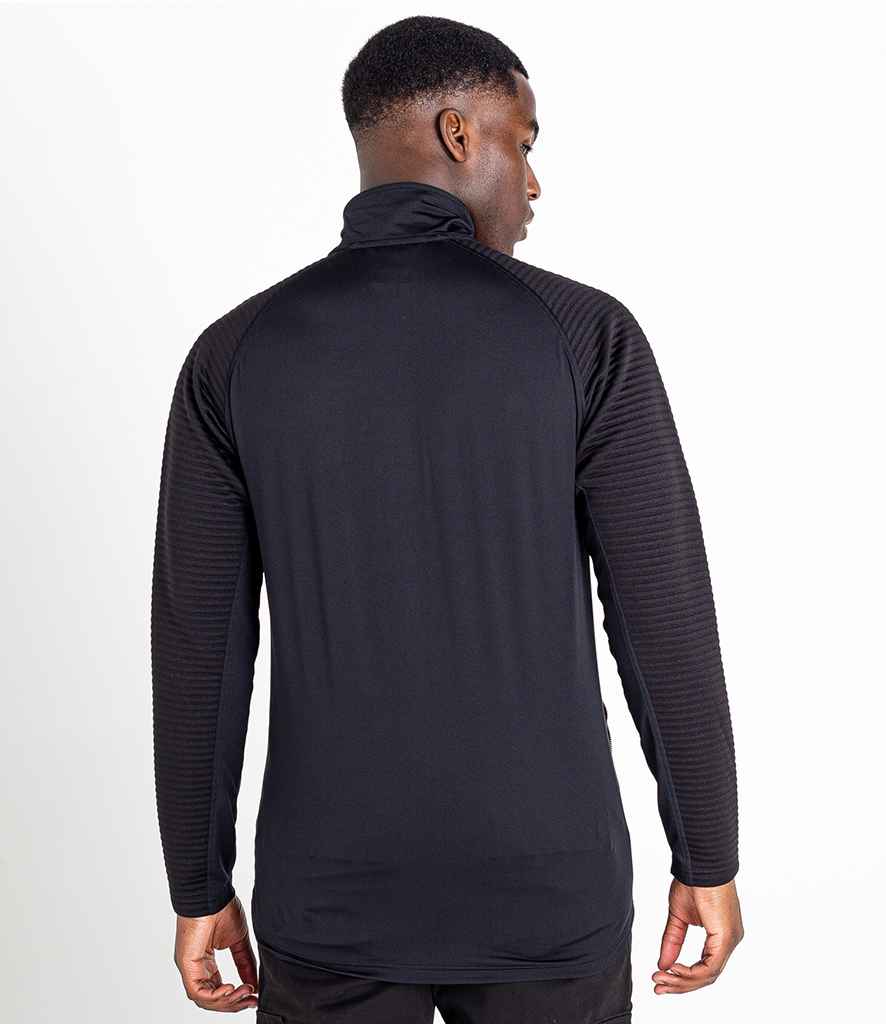 Dare 2b Collective Full Zip Stretch Sweat Jacket in by Dare 2b — Custom branded clothing by Print Press, featuring premium embroidery produced in our specialist print lab in the UK.