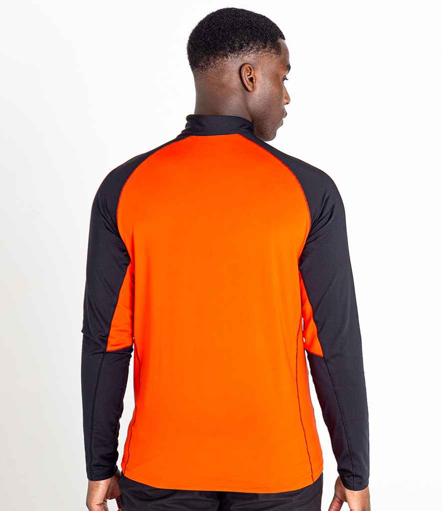 Dare 2b Fuser 1/4 Zip Core Stretch Top in by Dare 2b — Custom branded clothing by Print Press, featuring premium embroidery produced in our specialist print lab in the UK.