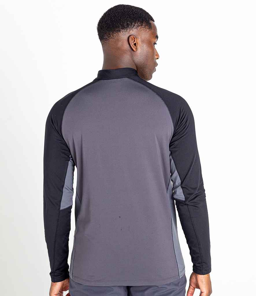 Dare 2b Fuser 1/4 Zip Core Stretch Top in by Dare 2b — Custom branded clothing by Print Press, featuring premium embroidery produced in our specialist print lab in the UK.