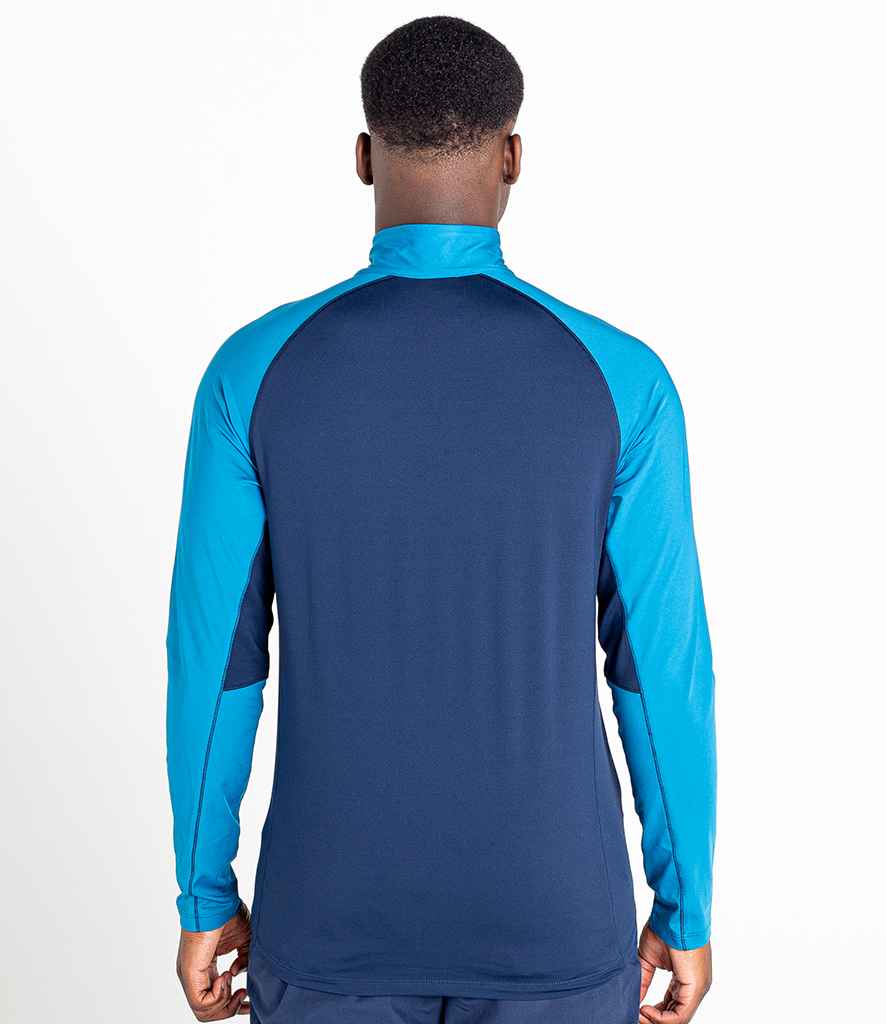 Dare 2b Fuser 1/4 Zip Core Stretch Top in by Dare 2b — Custom branded clothing by Print Press, featuring premium embroidery produced in our specialist print lab in the UK.