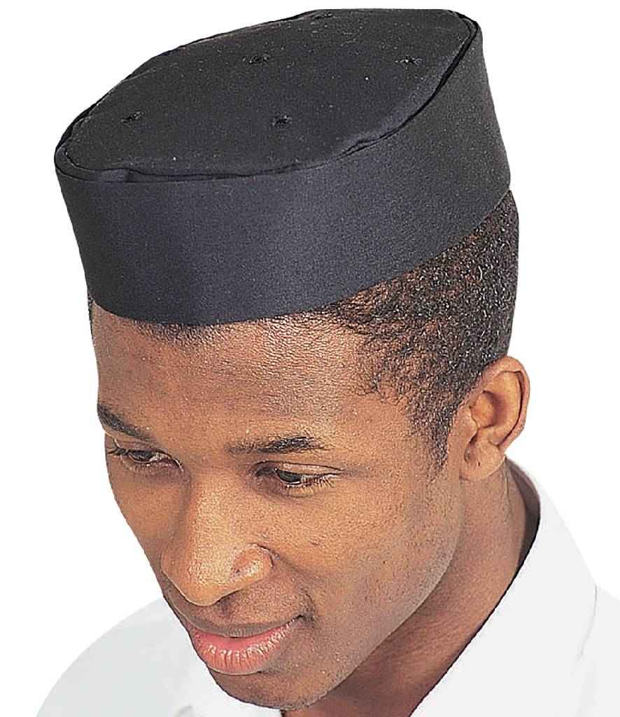 Dennys Skull Cap Double Band in Black by Dennys — Custom branded clothing by Print Press, featuring premium embroidery produced in our specialist print lab in the UK.