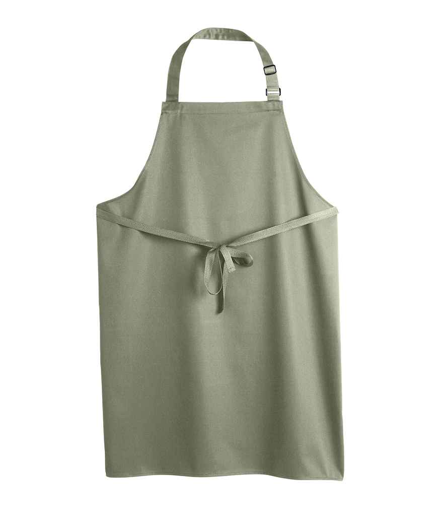Dennys Polyester Bib Apron in ONE by Dennys — Custom branded clothing by Print Press, featuring premium embroidery produced in our specialist print lab in the UK.