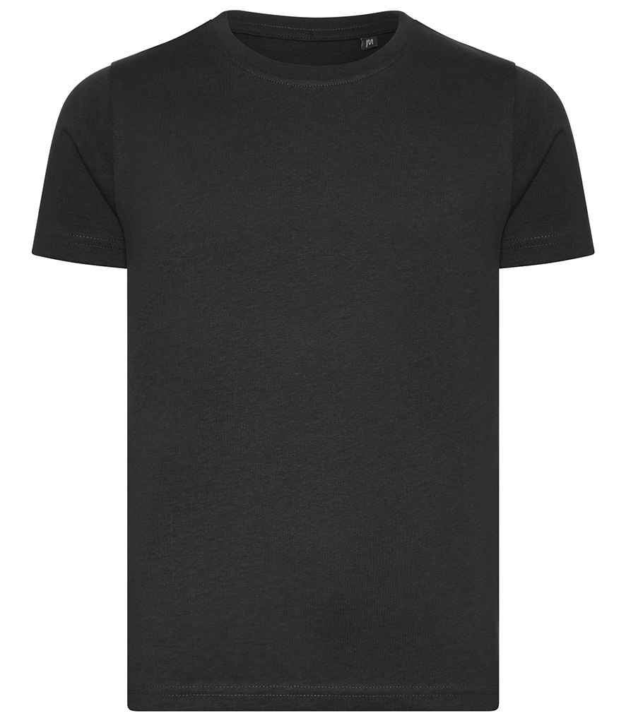 Ecologie Kids Cascades Organic T-Shirt in Charcoal by Ecologie — Custom branded clothing by Print Press, featuring premium embroidery produced in our specialist print lab in the UK.