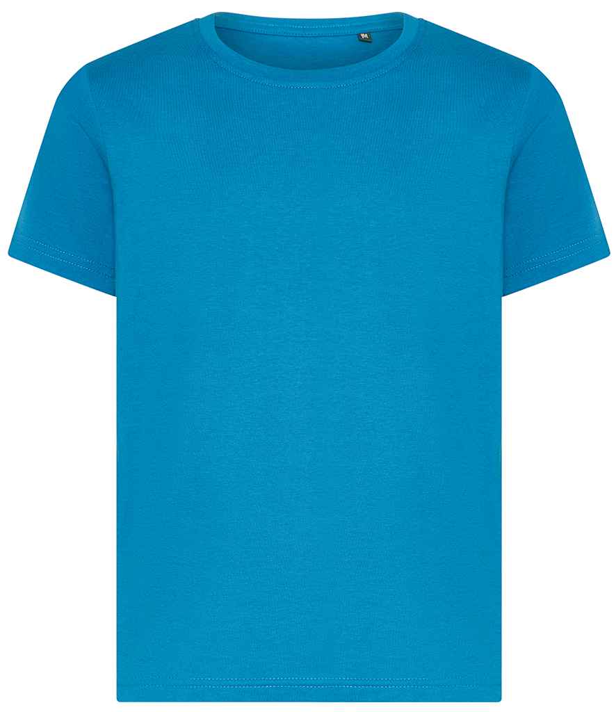 Ecologie Kids Cascades Organic T-Shirt in Ink Blue by Ecologie — Custom branded clothing by Print Press, featuring premium embroidery produced in our specialist print lab in the UK.