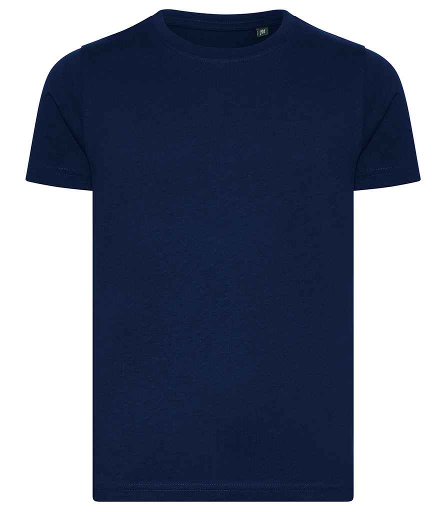 Ecologie Kids Cascades Organic T-Shirt in Navy by Ecologie — Custom branded clothing by Print Press, featuring premium embroidery produced in our specialist print lab in the UK.