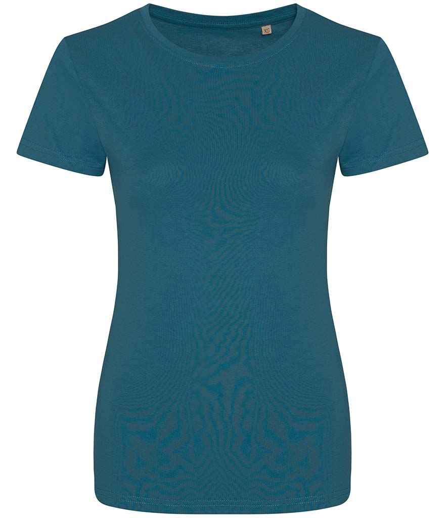 Ecologie Ladies Cascades Organic T-Shirt in by Ecologie — Custom branded clothing by Print Press, featuring premium embroidery produced in our specialist print lab in the UK.