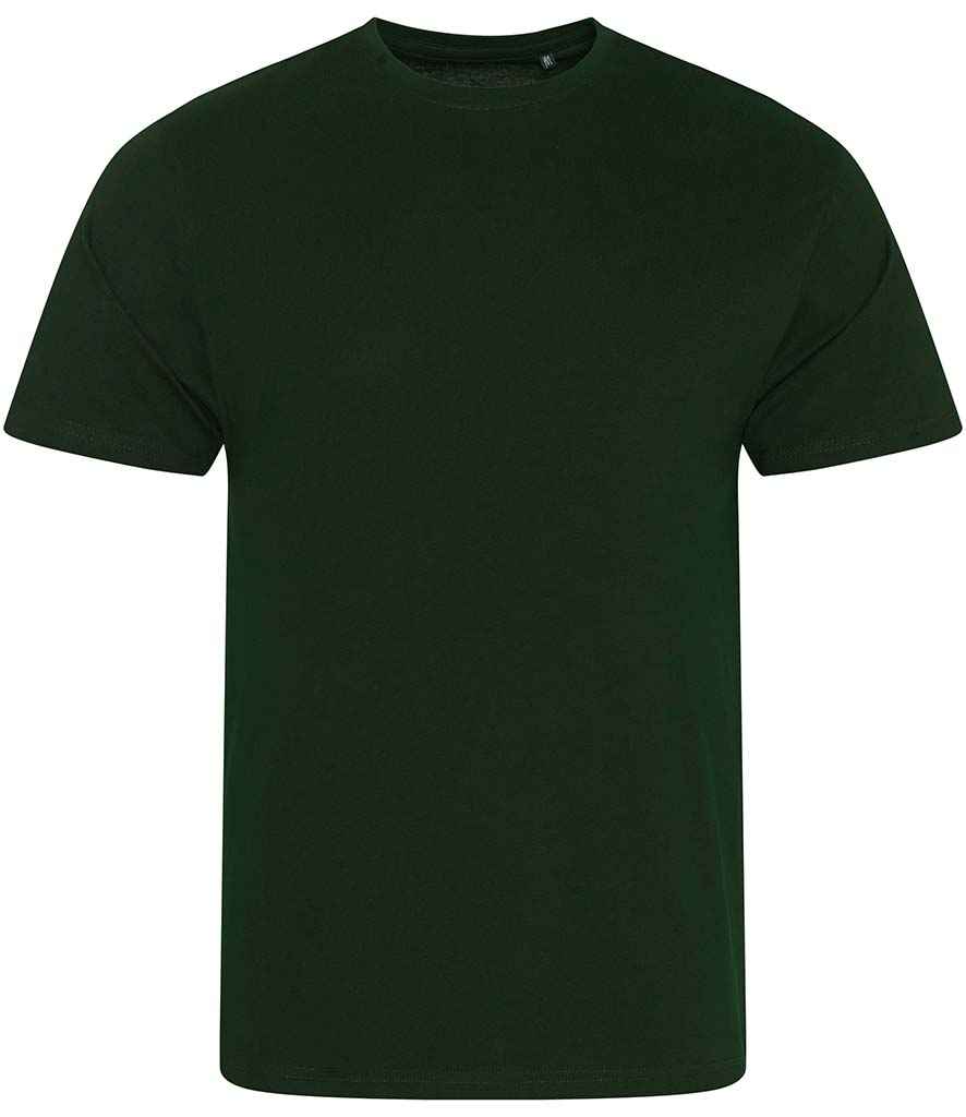 Ecologie Cascades Organic T-Shirt in Bottle Green by Ecologie — Custom branded clothing by Print Press, featuring premium embroidery produced in our specialist print lab in the UK.