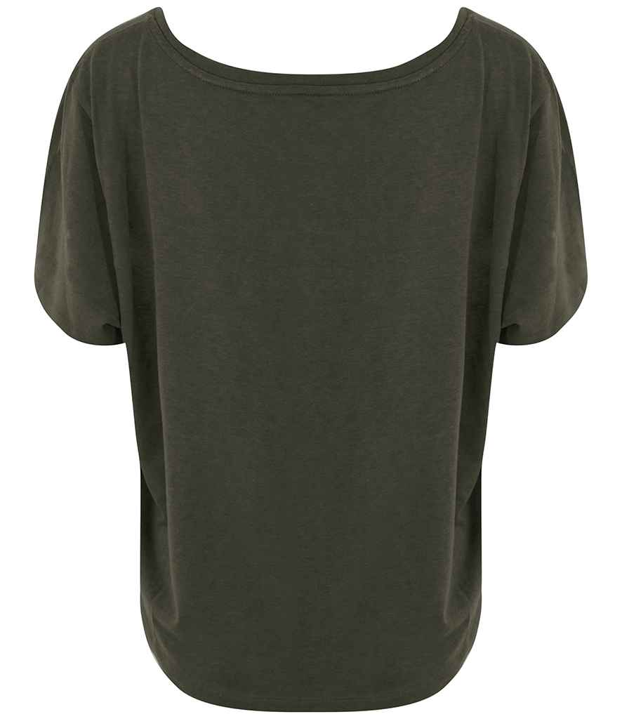 Ecologie Ladies Daintree EcoViscose Cropped T-Shirt in by Ecologie — Custom branded clothing by Print Press, featuring premium embroidery produced in our specialist print lab in the UK.