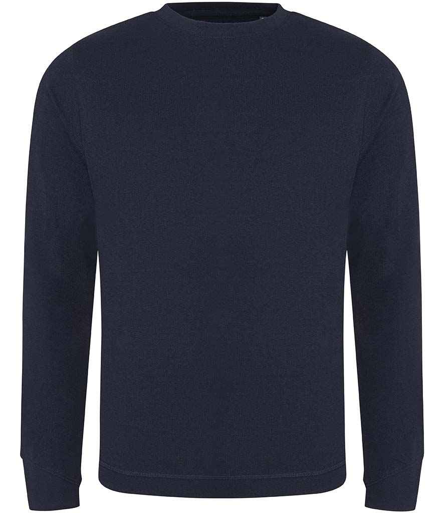 Ecologie Unisex Banff Sustainable Sweatshirt in Navy by Ecologie — Custom branded clothing by Print Press, featuring premium embroidery produced in our specialist print lab in the UK.