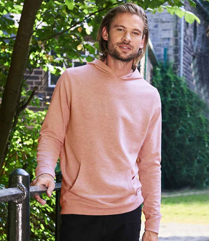 Ecologie Unisex Lusaka Sustainable Hoodie in Soft Peach by Ecologie — Custom branded clothing by Print Press, featuring premium embroidery produced in our specialist print lab in the UK.