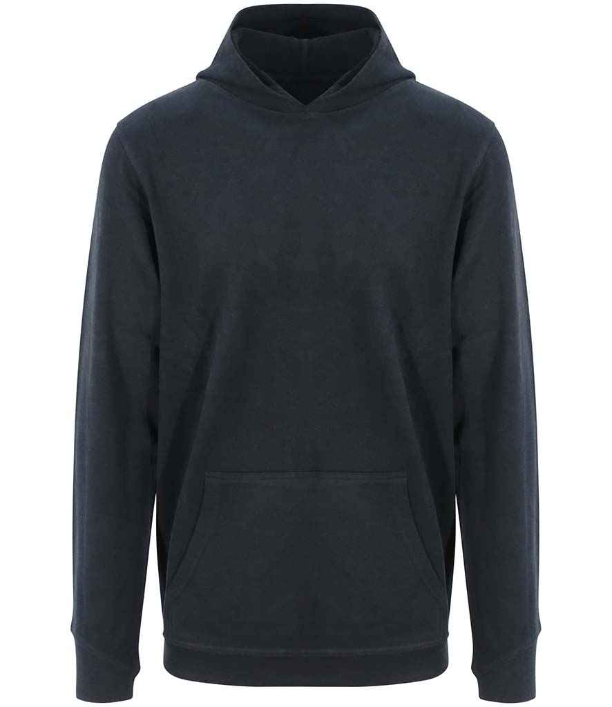 Ecologie Corcovado Organic Hoodie in Jet Black by Ecologie — Custom branded clothing by Print Press, featuring premium embroidery produced in our specialist print lab in the UK.