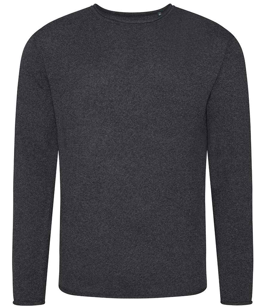 Ecologie Unisex Arenal Sustainable Crew Neck Sweater in Charcoal by Ecologie — Custom branded clothing by Print Press, featuring premium embroidery produced in our specialist print lab in the UK.