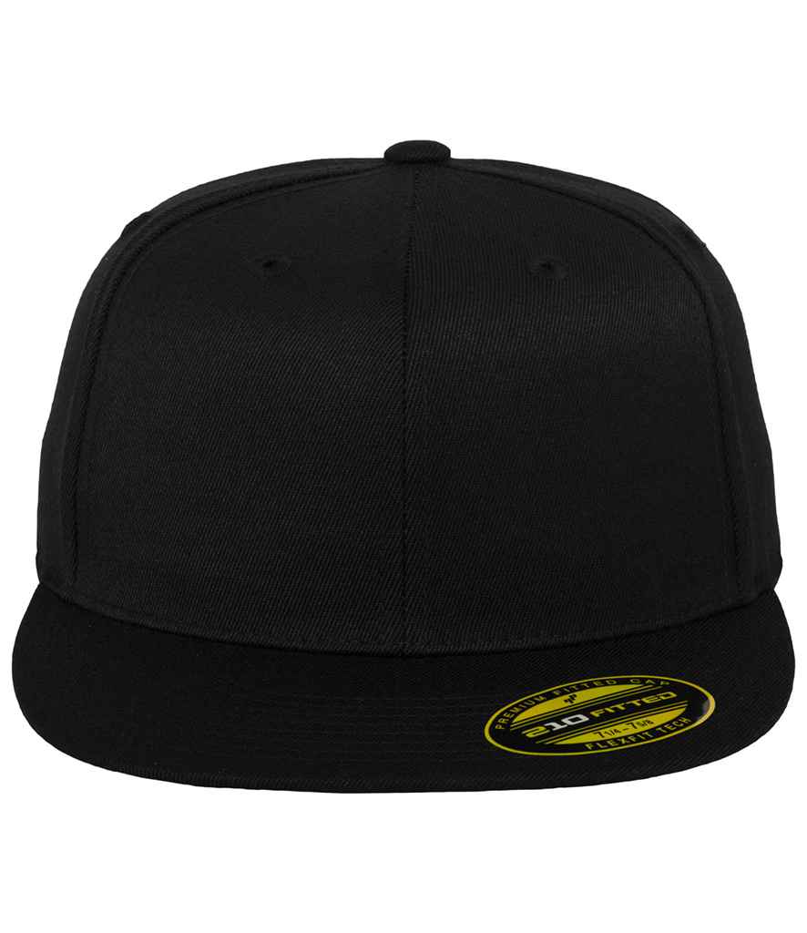 Flexfit Premium 210 Fitted Cap in by Flexfit — Custom branded clothing by Print Press, featuring premium embroidery produced in our specialist print lab in the UK.
