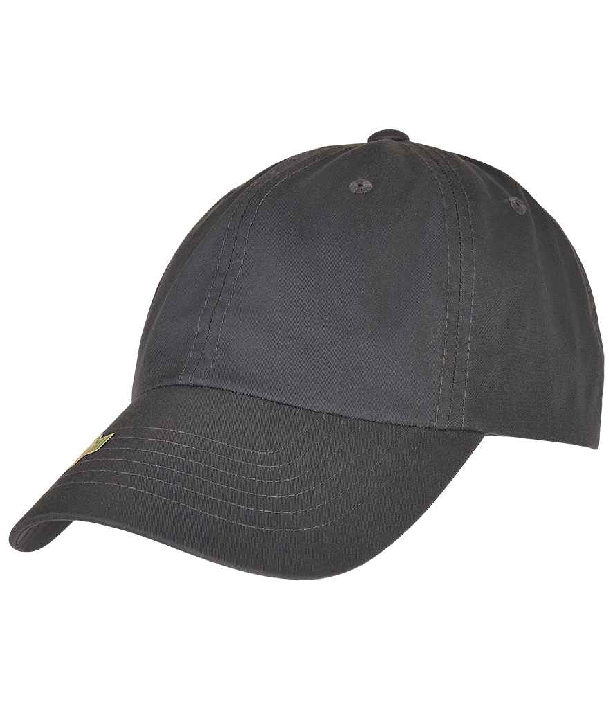 Flexfit Recycled Polyester Dad Cap in ONE Charcoal by Flexfit — Custom branded clothing by Print Press, featuring premium embroidery produced in our specialist print lab in the UK.