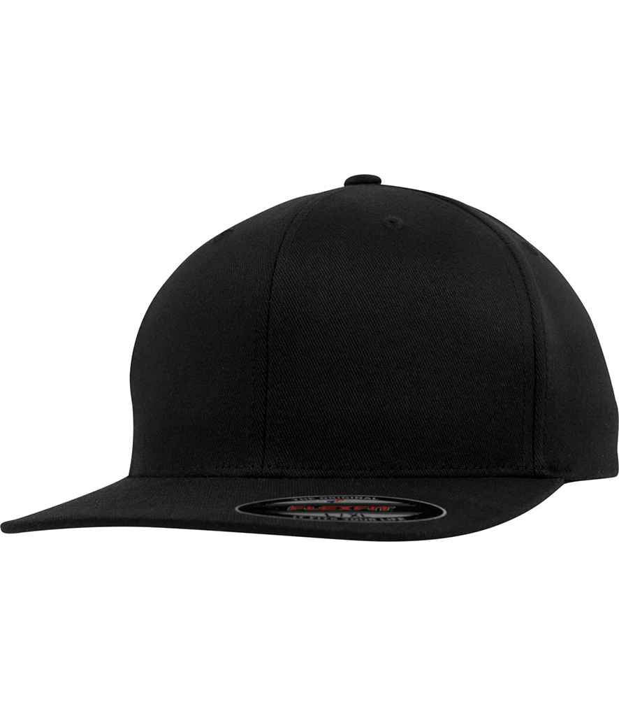 Flexfit Flat Visor Cap in by Flexfit — Custom branded clothing by Print Press, featuring premium embroidery produced in our specialist print lab in the UK.