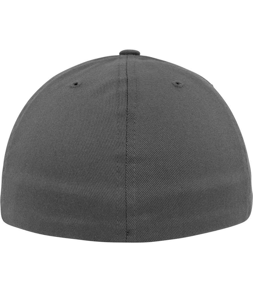 Flexfit Flat Visor Cap in by Flexfit — Custom branded clothing by Print Press, featuring premium embroidery produced in our specialist print lab in the UK.