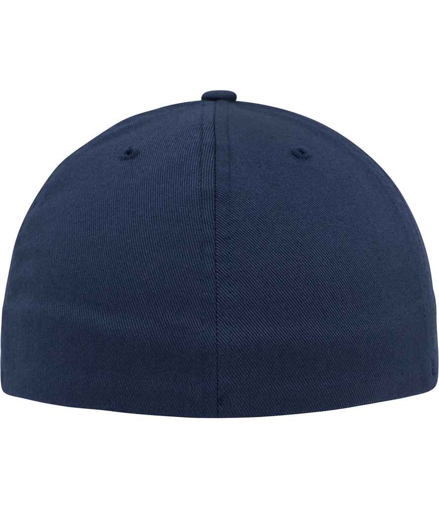 Flexfit Flat Visor Cap in by Flexfit — Custom branded clothing by Print Press, featuring premium embroidery produced in our specialist print lab in the UK.