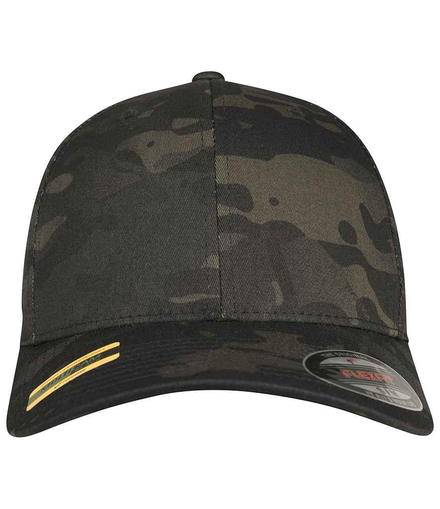 Flexfit Multicam® Cap in by Flexfit — Custom branded clothing by Print Press, featuring premium embroidery produced in our specialist print lab in the UK.