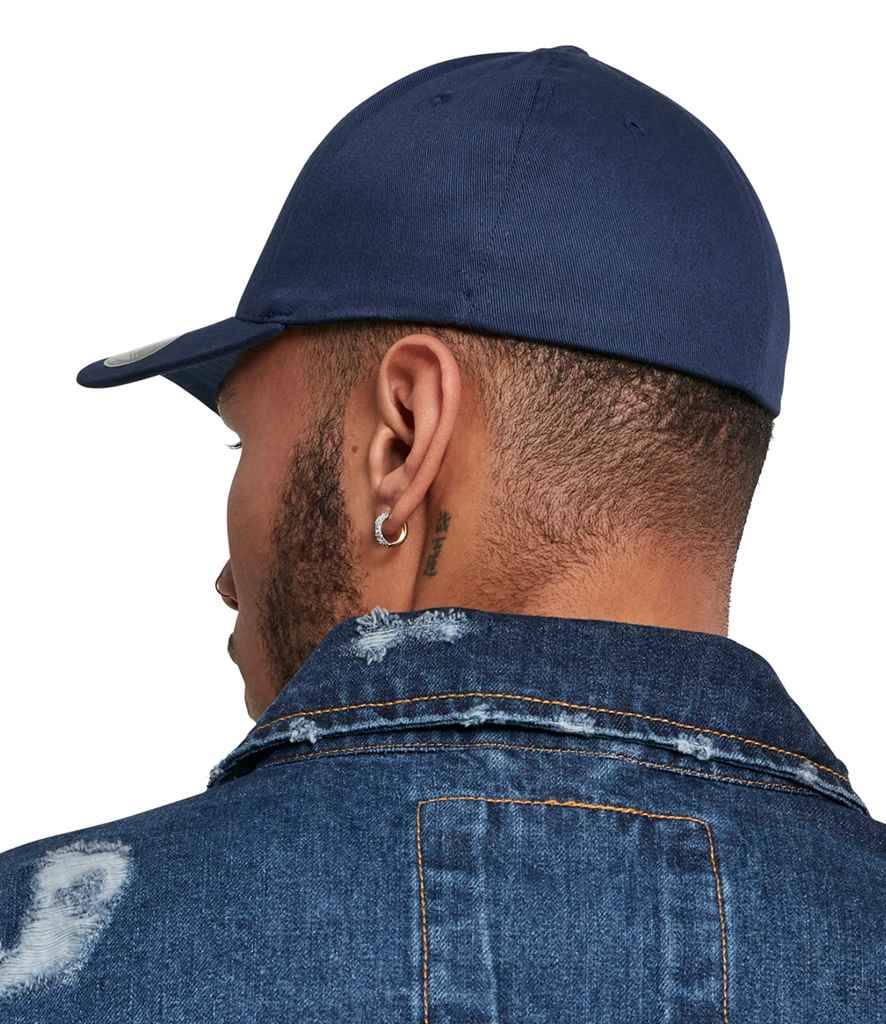 Flexfit Organic Cotton Cap in by Flexfit — Custom branded clothing by Print Press, featuring premium embroidery produced in our specialist print lab in the UK.