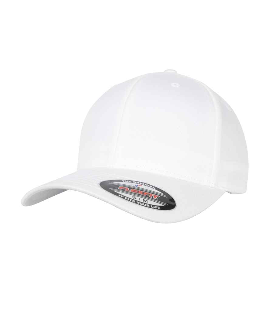 Flexfit Organic Cotton Cap in by Flexfit — Custom branded clothing by Print Press, featuring premium embroidery produced in our specialist print lab in the UK.