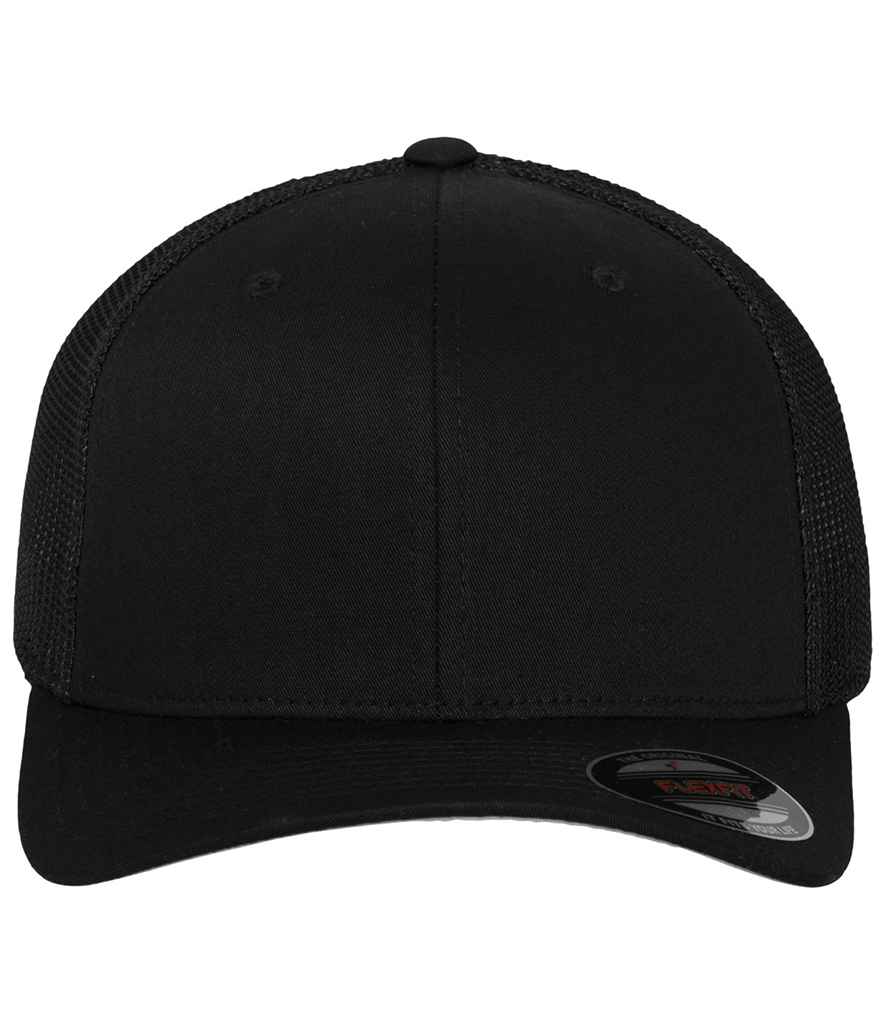 Flexfit Mesh Trucker Cap in by Flexfit — Custom branded clothing by Print Press, featuring premium embroidery produced in our specialist print lab in the UK.