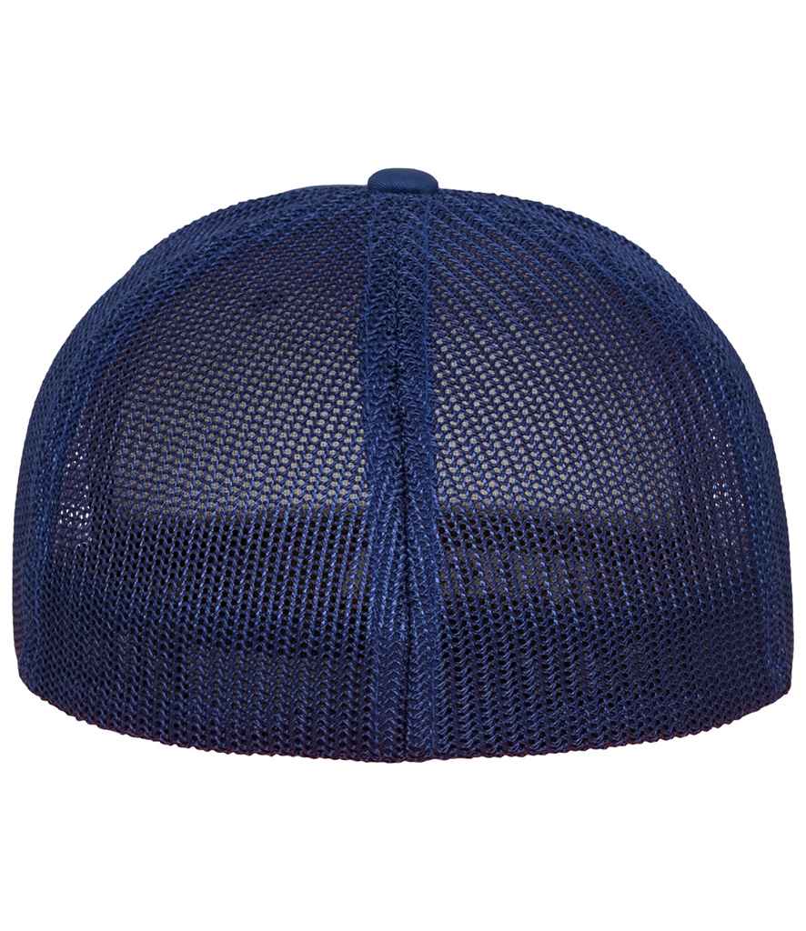 Flexfit Mesh Trucker Cap in by Flexfit — Custom branded clothing by Print Press, featuring premium embroidery produced in our specialist print lab in the UK.