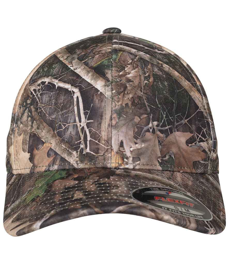 Flexfit TrueTimber® Kanati Camo Cap in by Flexfit — Custom branded clothing by Print Press, featuring premium embroidery produced in our specialist print lab in the UK.