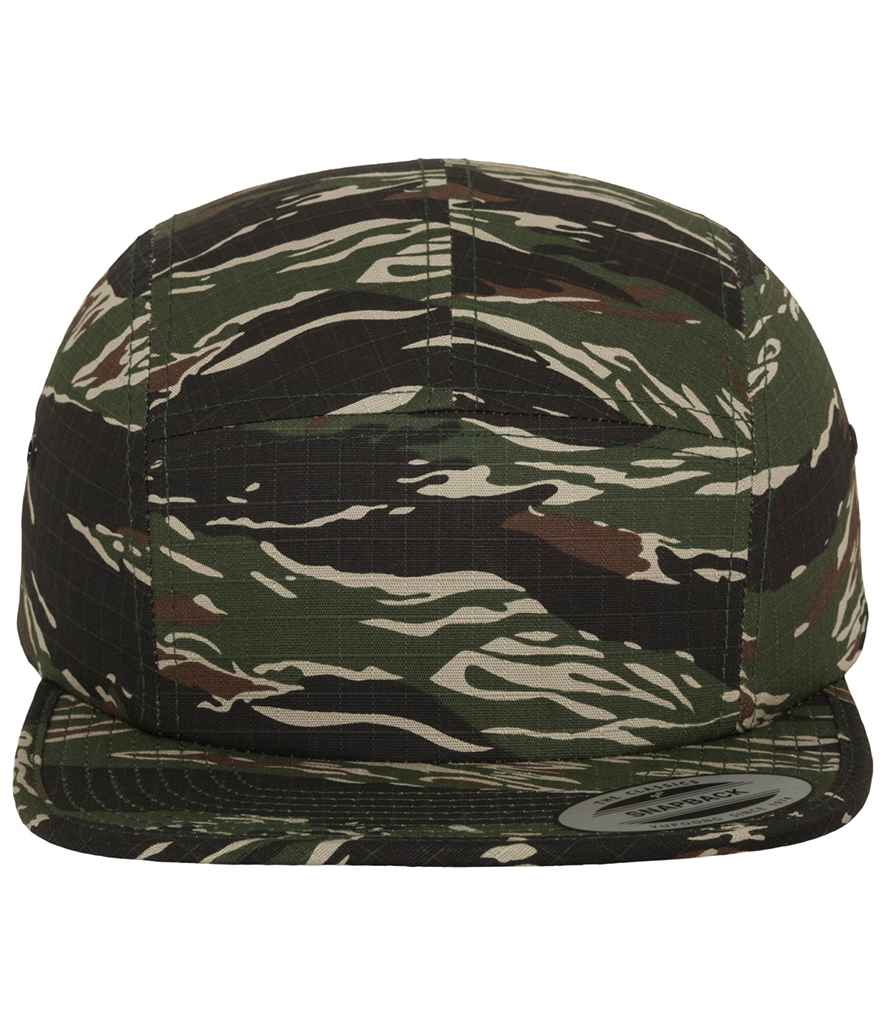 Flexfit Classic Jockey Cap in ONE Camouflage by Flexfit — Custom branded clothing by Print Press, featuring premium embroidery produced in our specialist print lab in the UK.