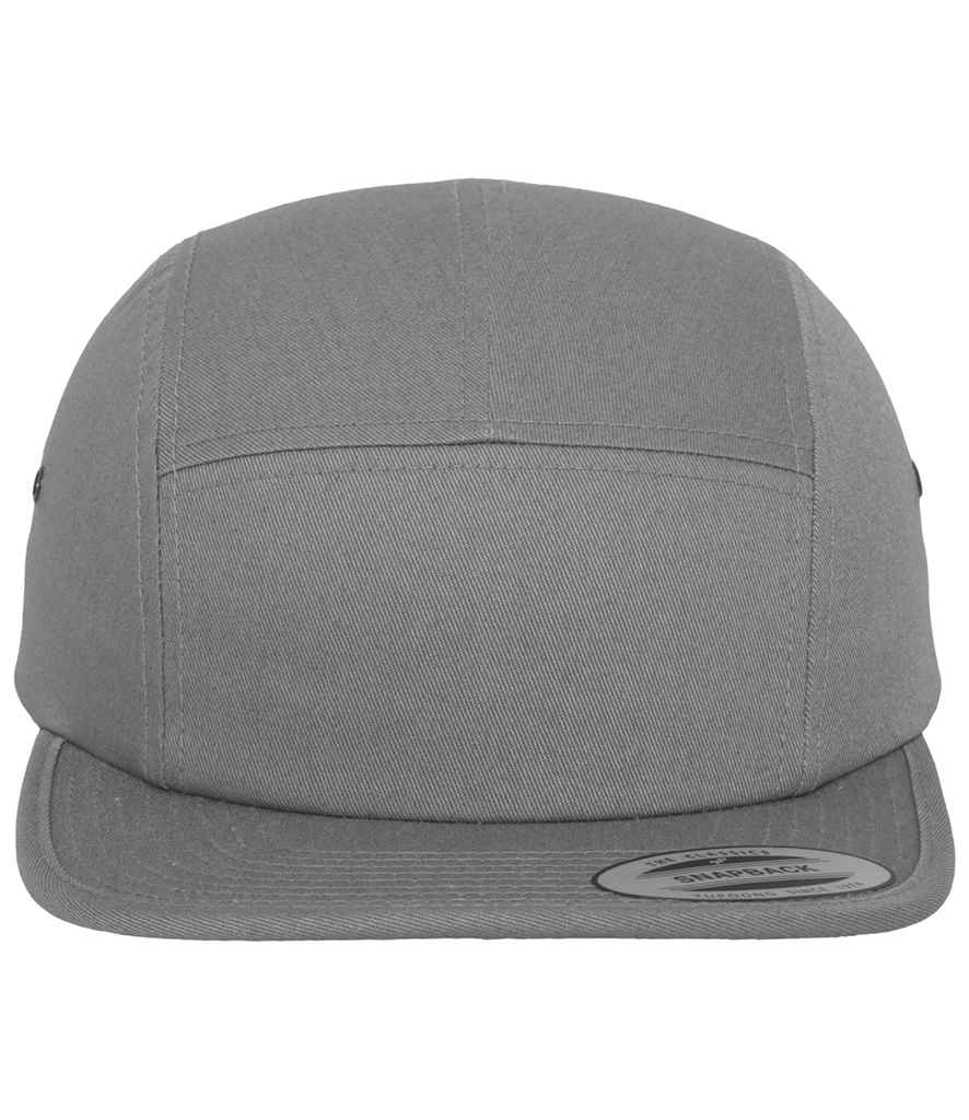 Flexfit Classic Jockey Cap in ONE Dark Grey by Flexfit — Custom branded clothing by Print Press, featuring premium embroidery produced in our specialist print lab in the UK.