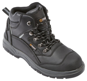 Fort Knox Safety Boot in BLACK by FORT FOOTWEAR — Custom branded clothing by Print Press, featuring premium embroidery produced in our specialist print lab in the UK.