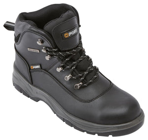Fort Toledo Safety Boot in BLACK by FORT FOOTWEAR — Custom branded clothing by Print Press, featuring premium embroidery produced in our specialist print lab in the UK.