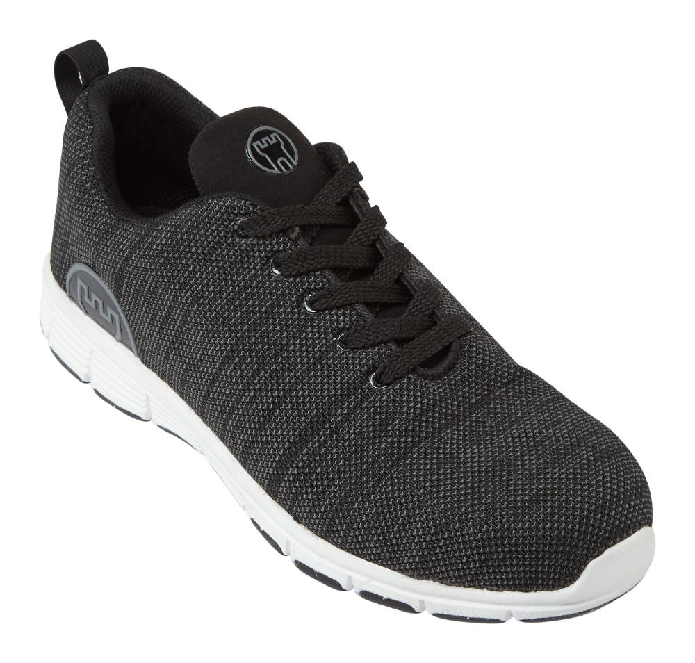 Fort Elite Safety Trainer in GREY by FORT FOOTWEAR — Custom branded clothing by Print Press, featuring premium embroidery produced in our specialist print lab in the UK.
