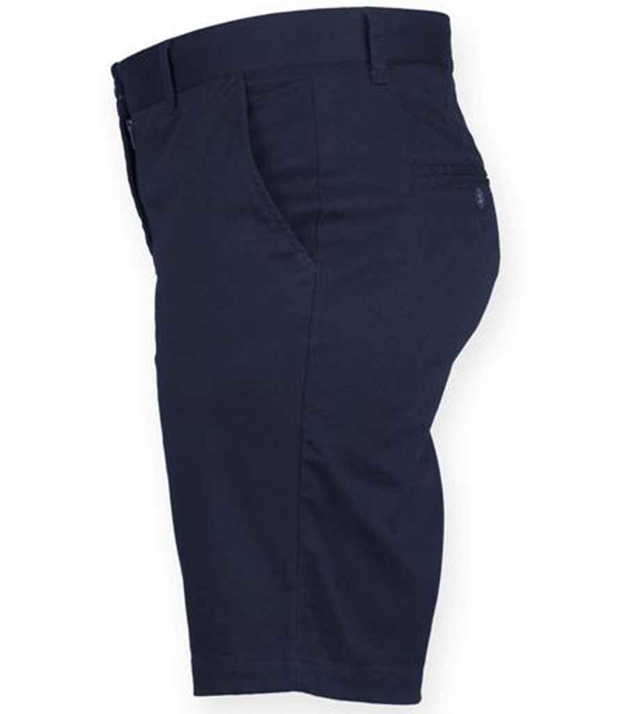 Front Row Ladies Stretch Chino Shorts in by Front Row — Custom branded clothing by Print Press, featuring premium embroidery produced in our specialist print lab in the UK.