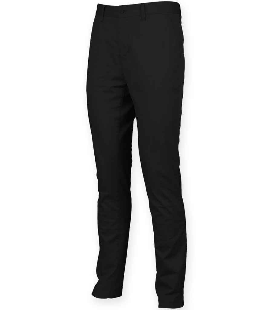 Front Row Stretch Chino Trousers in by Front Row — Custom branded clothing by Print Press, featuring premium embroidery produced in our specialist print lab in the UK.